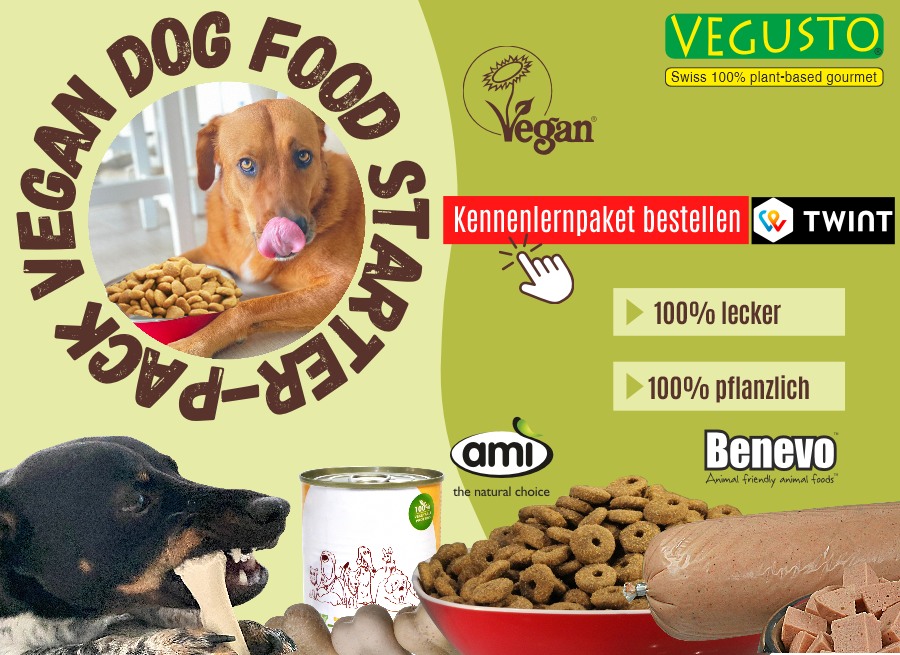 Vegetarisches Hundenahrung testen!